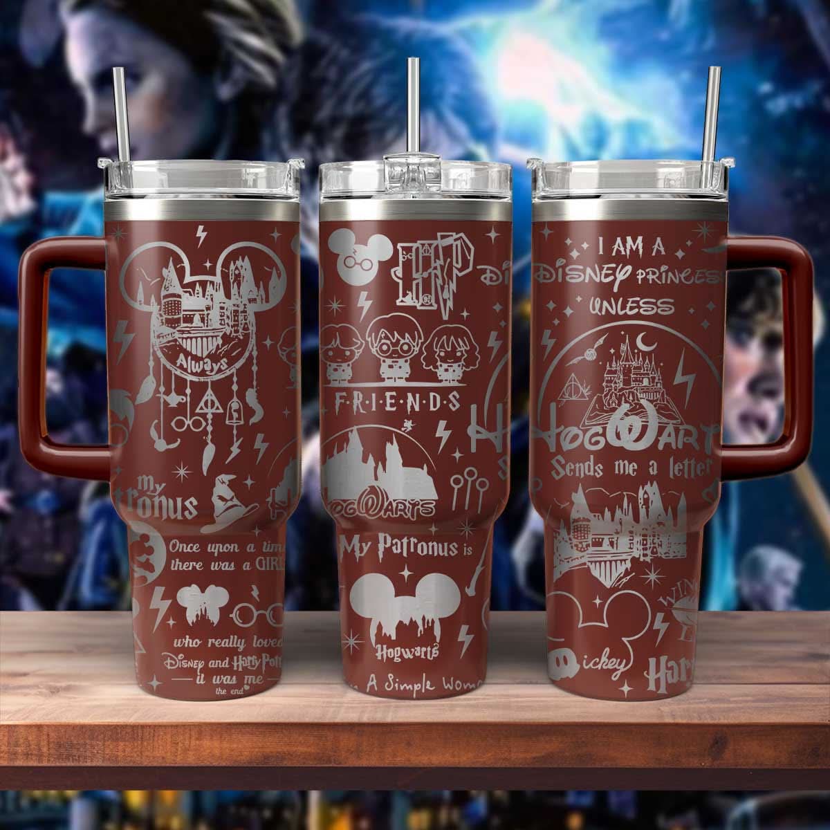 Harry Potter Movies Custom Stanley Cup 40 oz 30 oz Tumbler With HandleTVC2301482