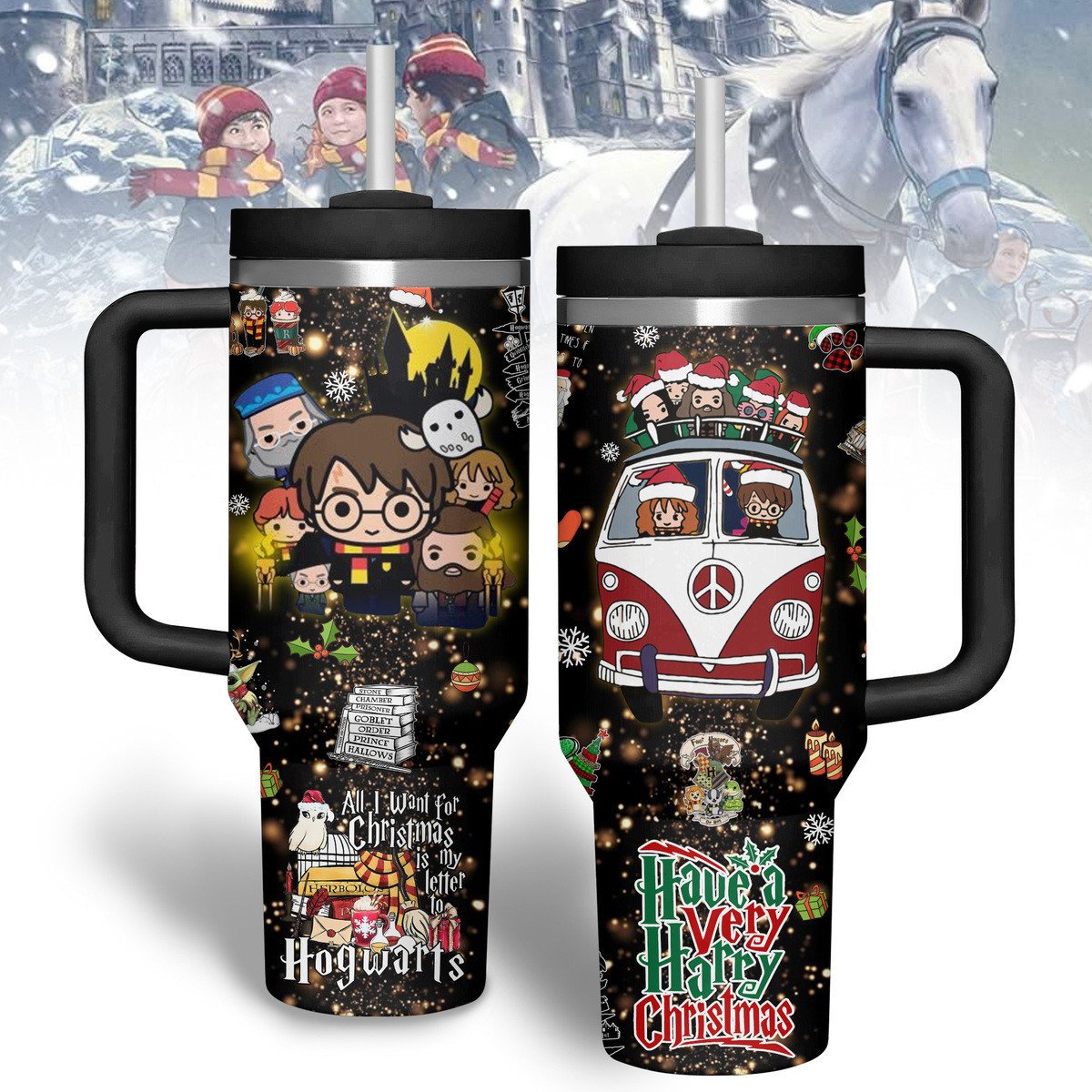 Harry Potter Movies Custom Stanley Cup 40 oz 30 oz Tumbler With HandleTVC2301512