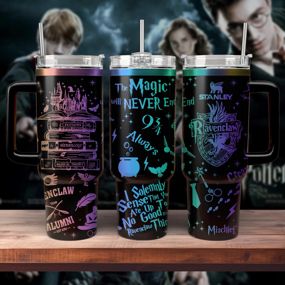Harry Potter Movies Custom Stanley Cup 40 oz 30 oz Tumbler With HandleTVC2301556