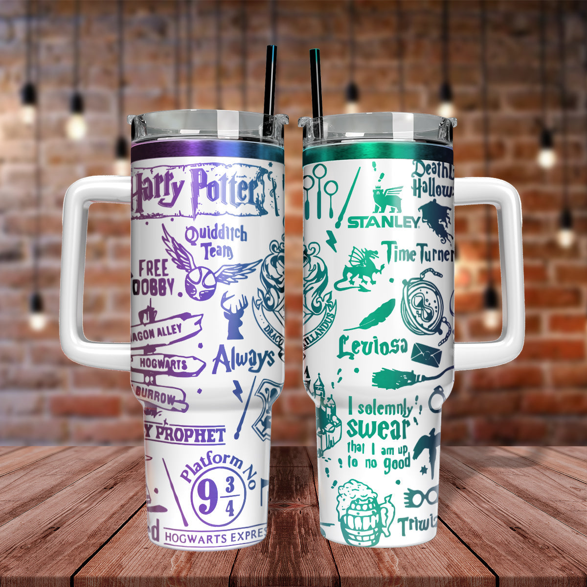 Harry Potter Movies Custom Stanley Cup 40 oz 30 oz Tumbler With HandleTVC2301556