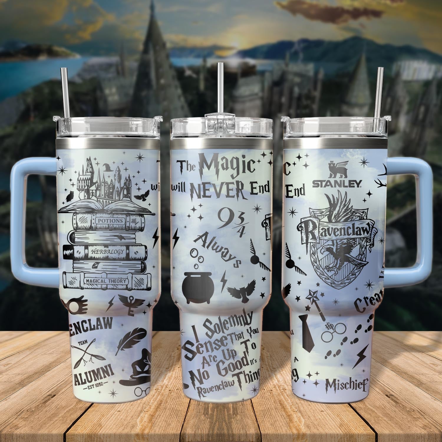 Harry Potter Movies Custom Stanley Cup 40 oz 30 oz Tumbler With HandleTVC2301556