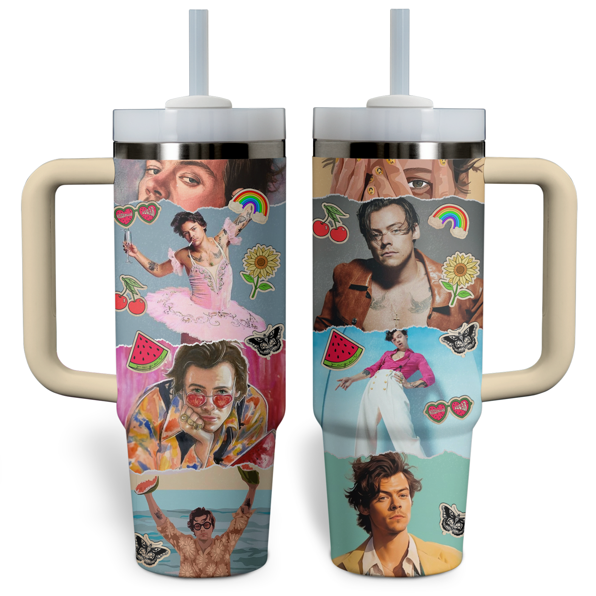Harry Styles Music Custom Stanley Cup 40 oz 30 oz Tumbler With HandleTVC2301798