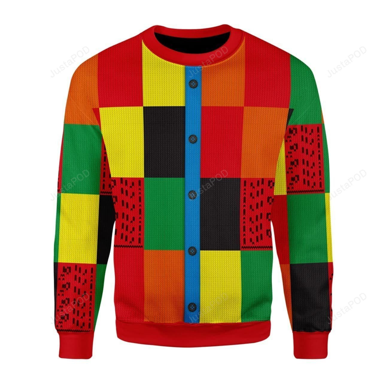Harry Styles Ugly Christmas Sweater Adult 3D Funny Matching for family