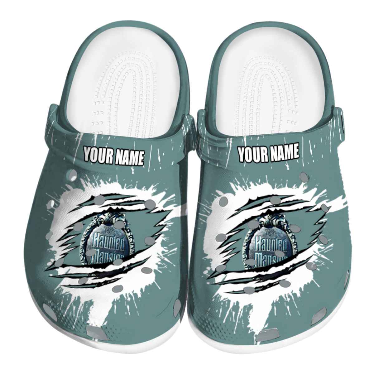 Haunted Mansion Movie Crocs Crocband Clogs Shoes Comfortable For Men Women and Kids