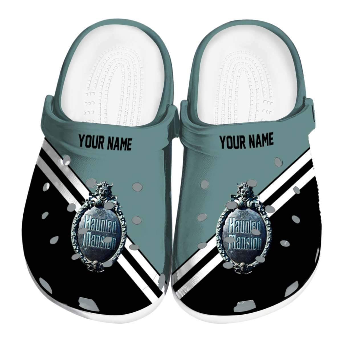 Haunted Mansion Movie Crocs Crocband Clogs Shoes Comfortable For Men Women and Kids