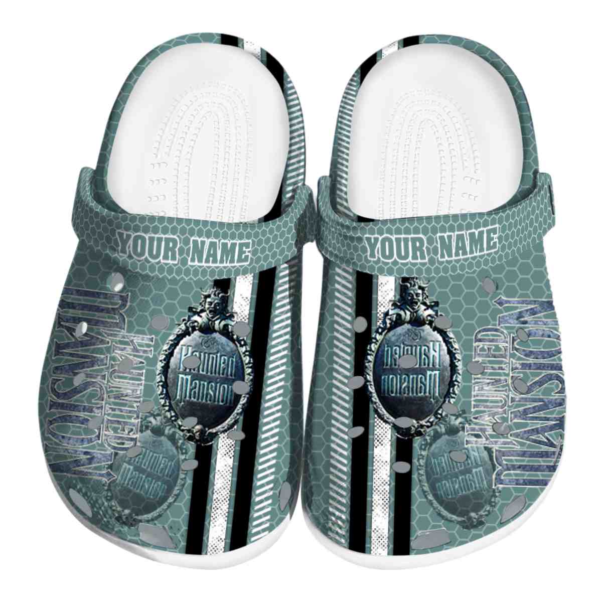 Haunted Mansion Movie Crocs Crocband Clogs Shoes Comfortable For Men Women and Kids