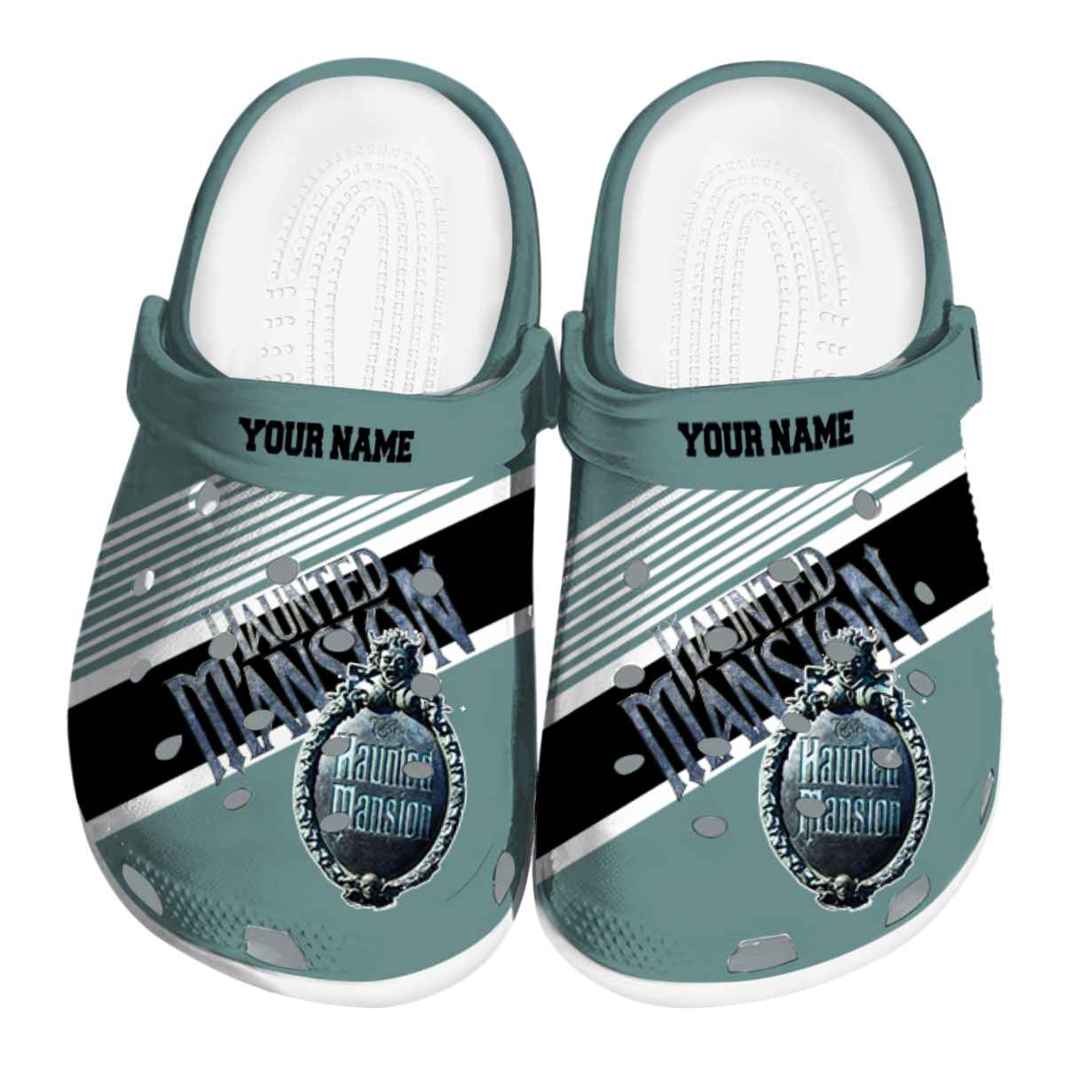 Haunted Mansion Movie Crocs Crocband Clogs Shoes Comfortable For Men Women and Kids