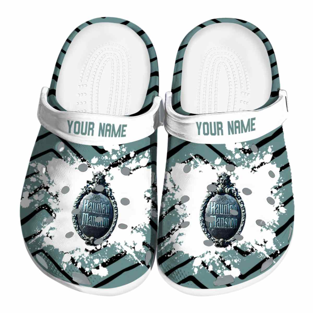 Haunted Mansion Movie Crocs Crocband Clogs Shoes Comfortable For Men Women and Kids
