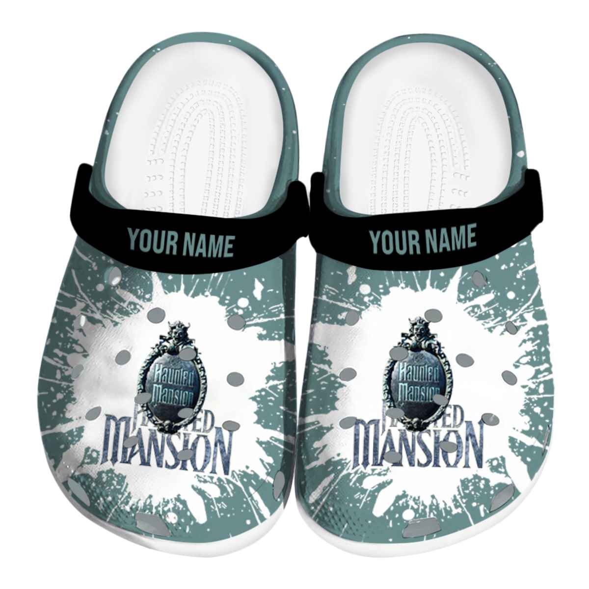 Haunted Mansion Movie Crocs Crocband Clogs Shoes Comfortable For Men Women and Kids