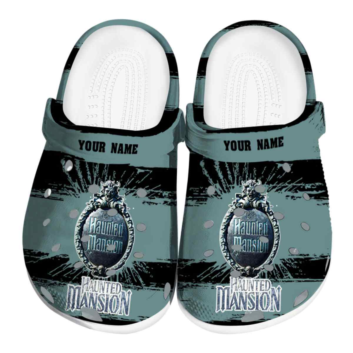 Haunted Mansion Movie Crocs Crocband Clogs Shoes Comfortable For Men Women and Kids