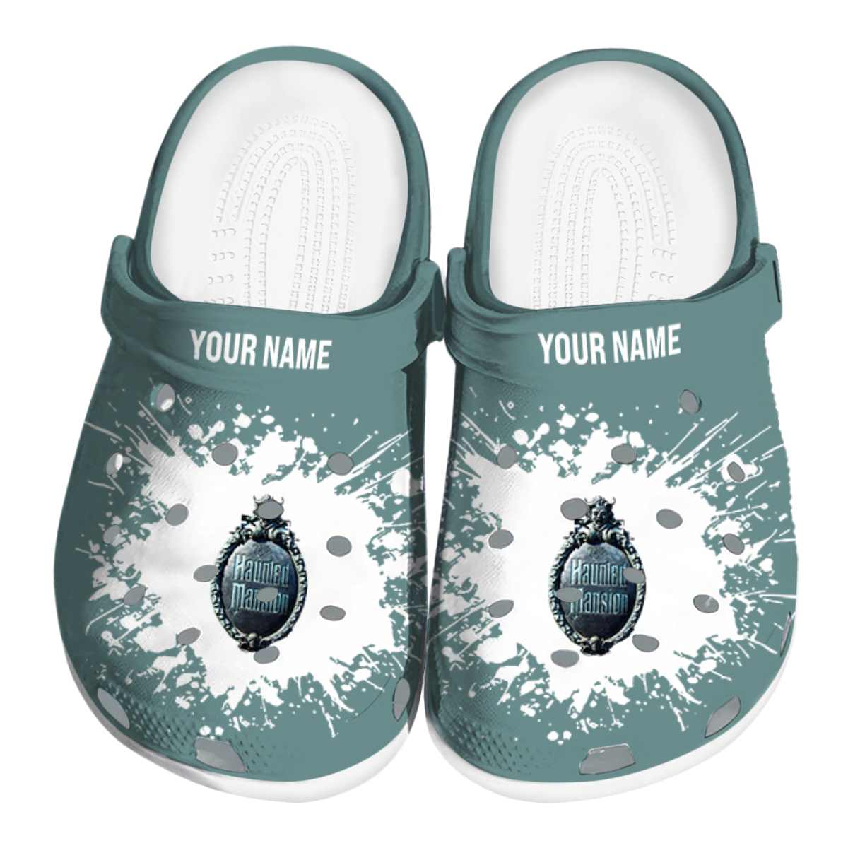 Haunted Mansion Movie Crocs Crocband Clogs Shoes Comfortable For Men Women and Kids