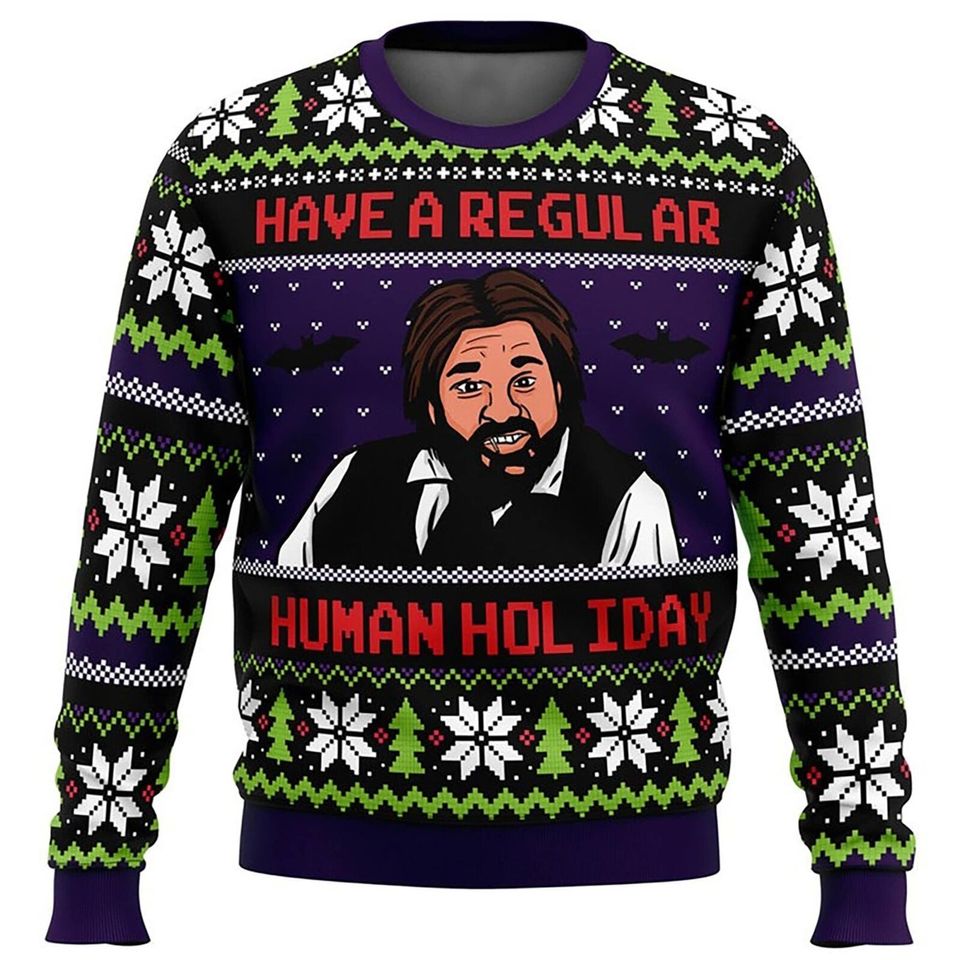 Have A Human Holiday Ugly Christmas Sweater Best Xmas Gift