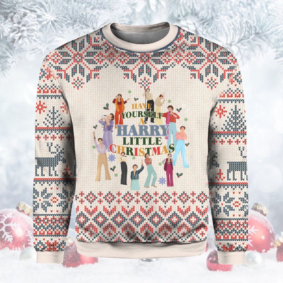 Have Yourself A Ha Style Little Ugly Christmas Sweater