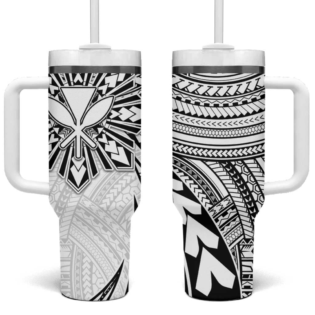 Hawaii And Philippines Kanaka Maoli With Tribal Sun Together White Custom Stanley Cup 40 oz 30 oz Tumbler With HandleTVC2301374