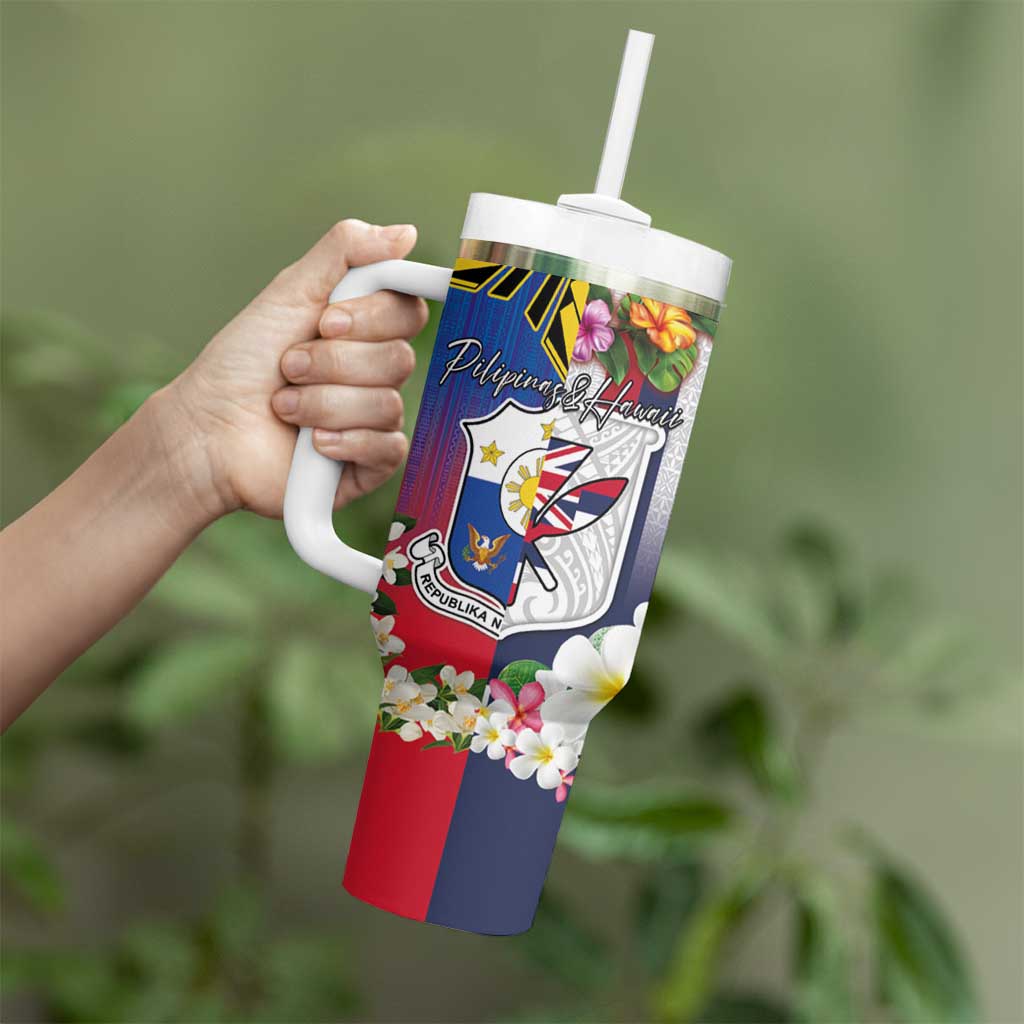 Hawaii and Philippines Together Custom Stanley Cup 40 oz 30 oz Tumbler With HandleTVC2301249 - Image 3