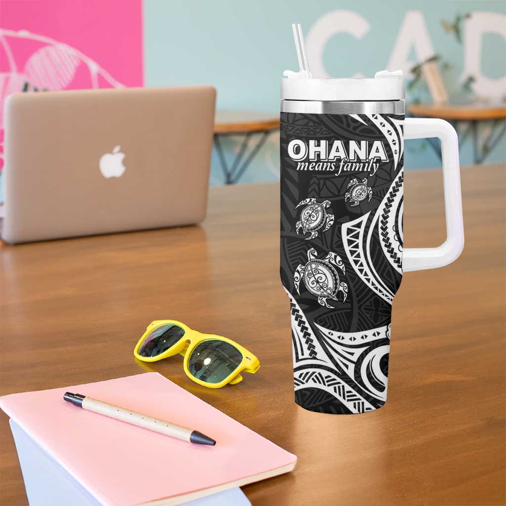 Hawaii Ohana Means Family Sea Turtle Polynesian Custom Stanley Cup 40 oz 30 oz Tumbler With HandleTVC2301384 - Image 5