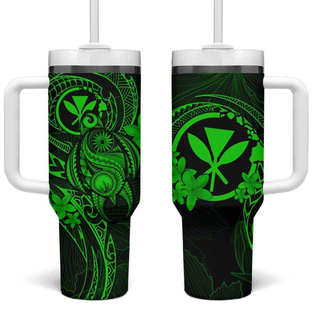 Hawaii Turtle Mix Polynesian Plumeria Green Custom Stanley Cup 40 oz 30 oz Tumbler With HandleTVC2301402