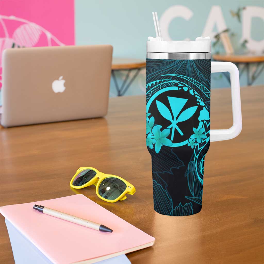 Hawaii Turtle Mix Polynesian Plumeria Turquoise Custom Stanley Cup 40 oz 30 oz Tumbler With HandleTVC2301384 - Image 5