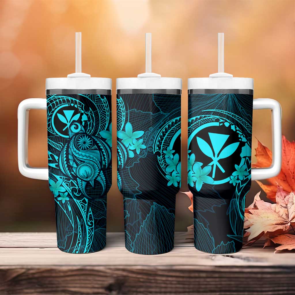 Hawaii Turtle Mix Polynesian Plumeria Turquoise Custom Stanley Cup 40 oz 30 oz Tumbler With HandleTVC2301384 - Image 4