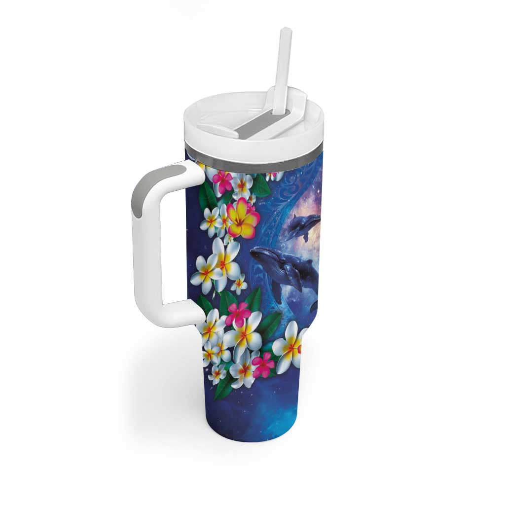 Hawaiian Lei Day Plumeria Humpback Whales Custom Stanley Cup 40 oz 30 oz Tumbler With HandleTVC2301263 - Image 2