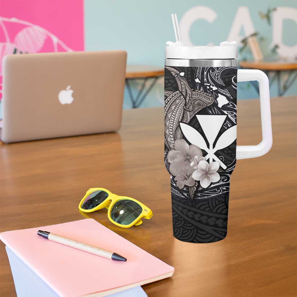 Hawaiian Whale and Kanaka Maoli Symbol Hibiscus Custom Stanley Cup 40 oz 30 oz Tumbler With HandleTVC2301345 - Image 4