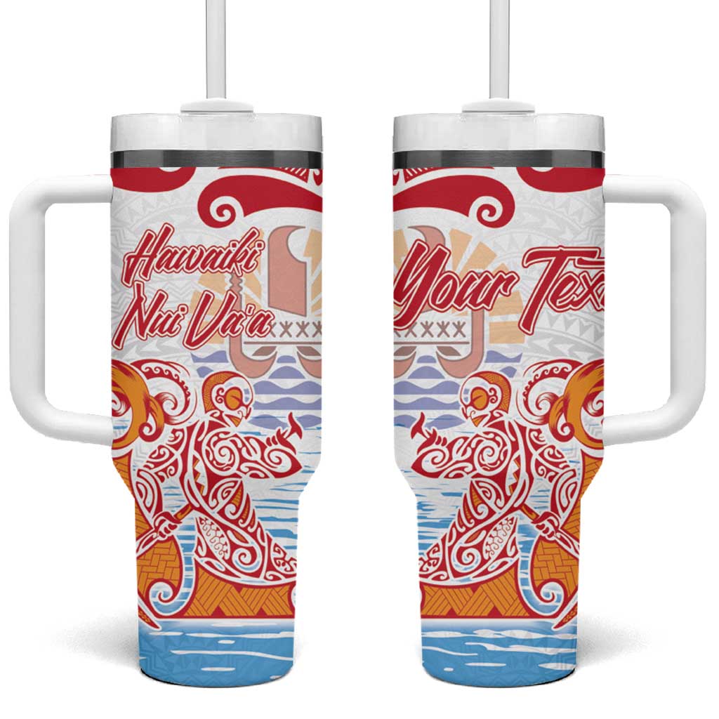 Hawaiki Nui Va’a Solo French Polynesia Red Color Custom Stanley Cup 40 oz 30 oz Tumbler With HandleTVC2301354