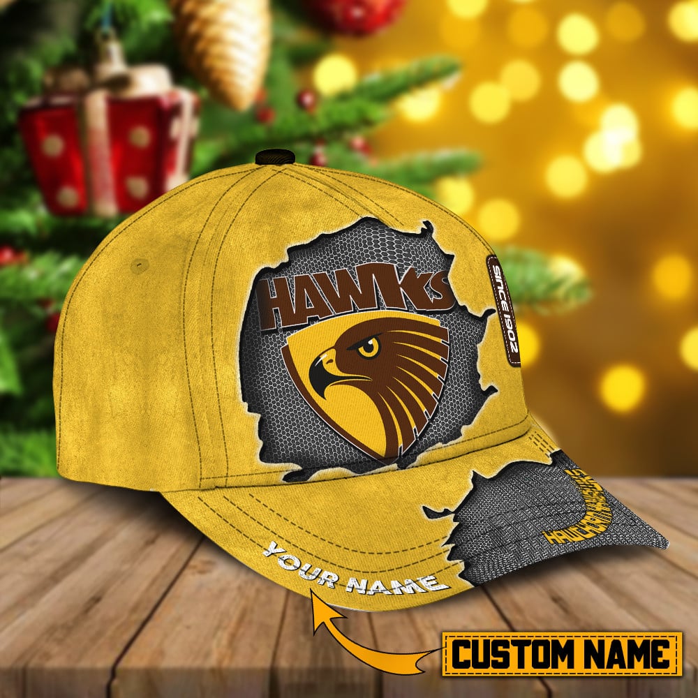 Hawthorn Hawks AFL Personalized Cap For Fan Baseball Cap Classic Trucker Hats Custom Hats Gifts For Men & Women
