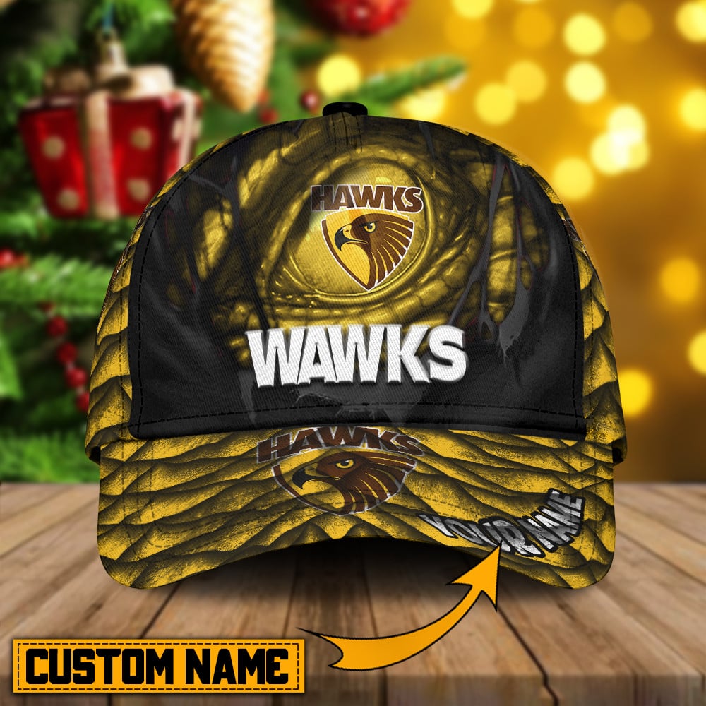 Hawthorn Hawks Personalized AFL Classic Cap For Fan Baseball Cap Classic Trucker Hats Custom Hats Gifts For Men & Women