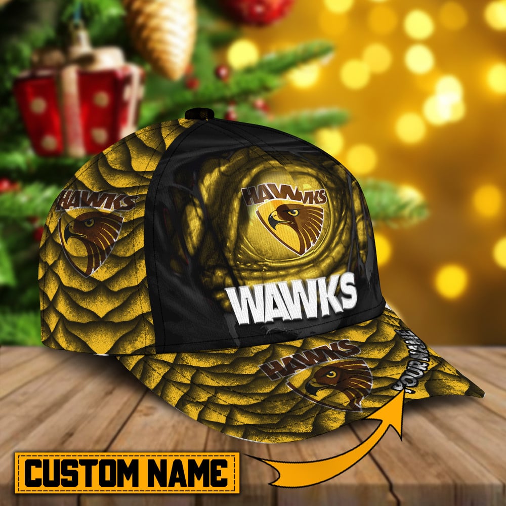 Hawthorn Hawks Personalized AFL Classic Cap For Fan Baseball Cap Classic Trucker Hats Custom Hats Gifts For Men & Women