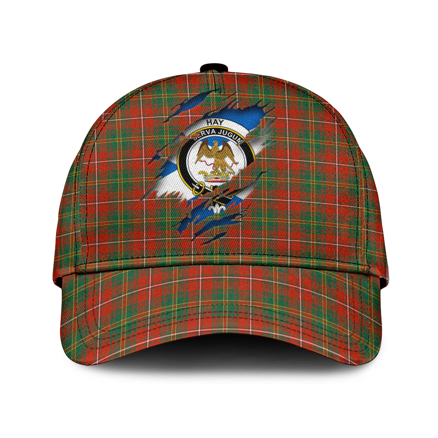 Hay Ancient Tartan Plaid Cap, Family Crest In Me Style Tartan Baseball Cap TS23 Trucker Hats Custom Hats Gifts For Men & Women