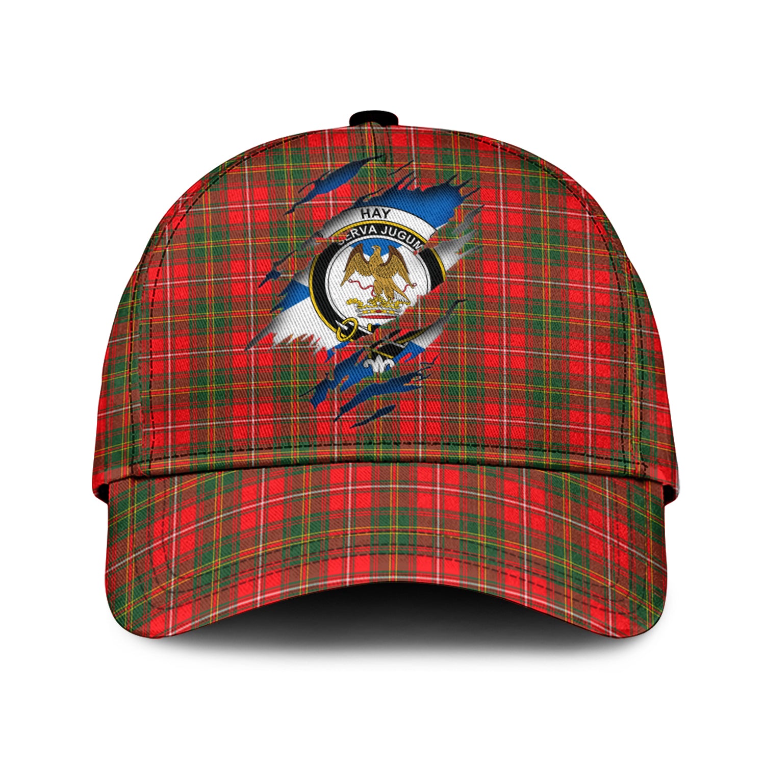 Hay Modern Tartan Plaid Cap, Family Crest In Me Style Tartan Baseball Cap TS23 Trucker Hats Custom Hats Gifts For Men & Women