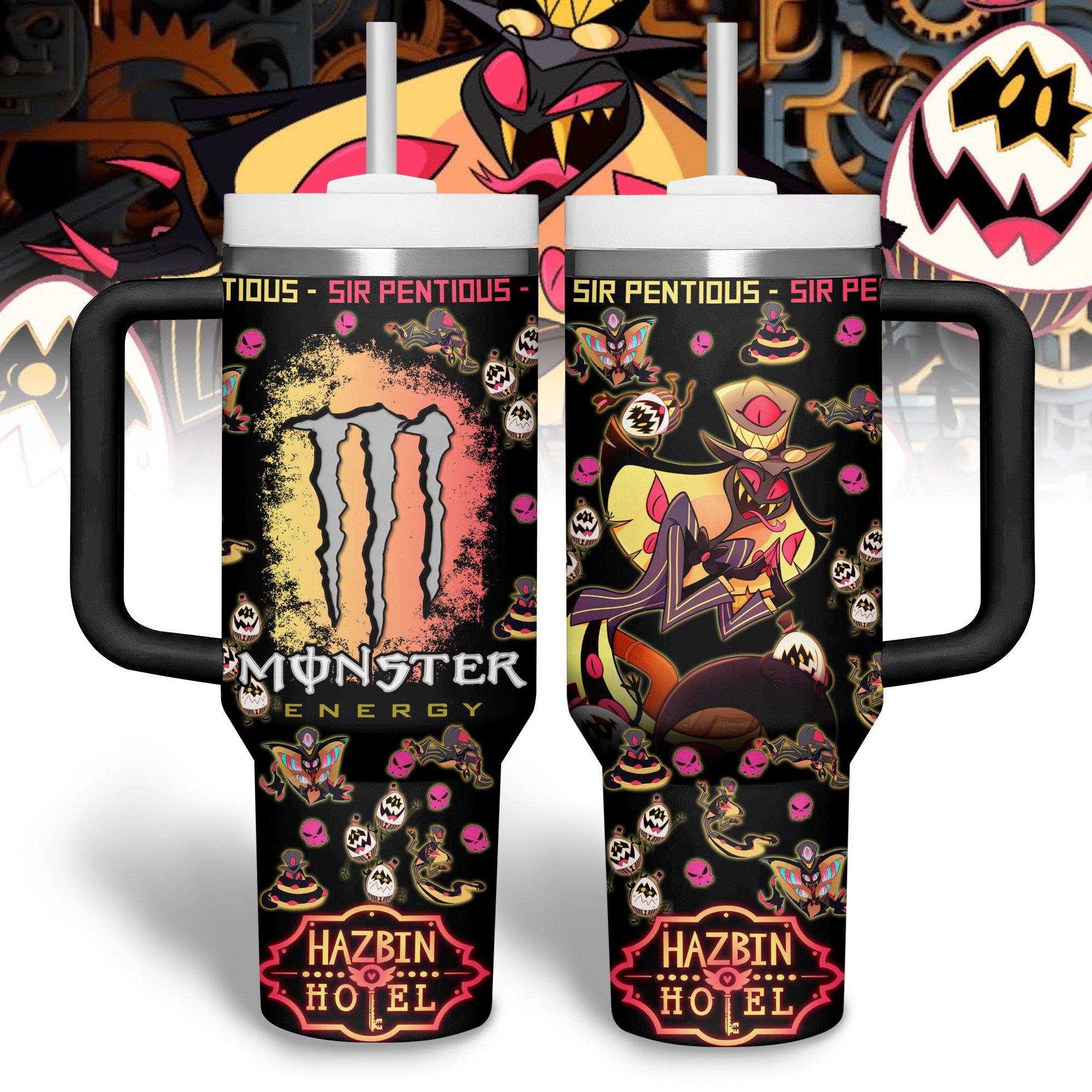 Hazbin Hotel Movies Custom Stanley Cup 40 oz 30 oz Tumbler With HandleTVC2301322