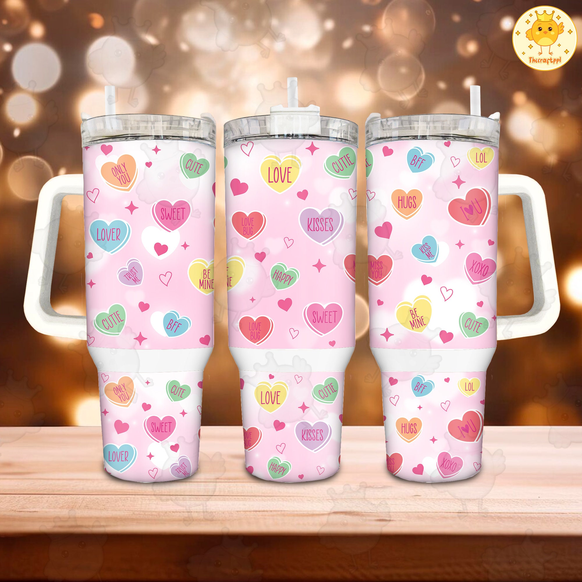 Heart Love Custom Stanley Cup 40 oz 30 oz Tumbler With HandleTVC2301891