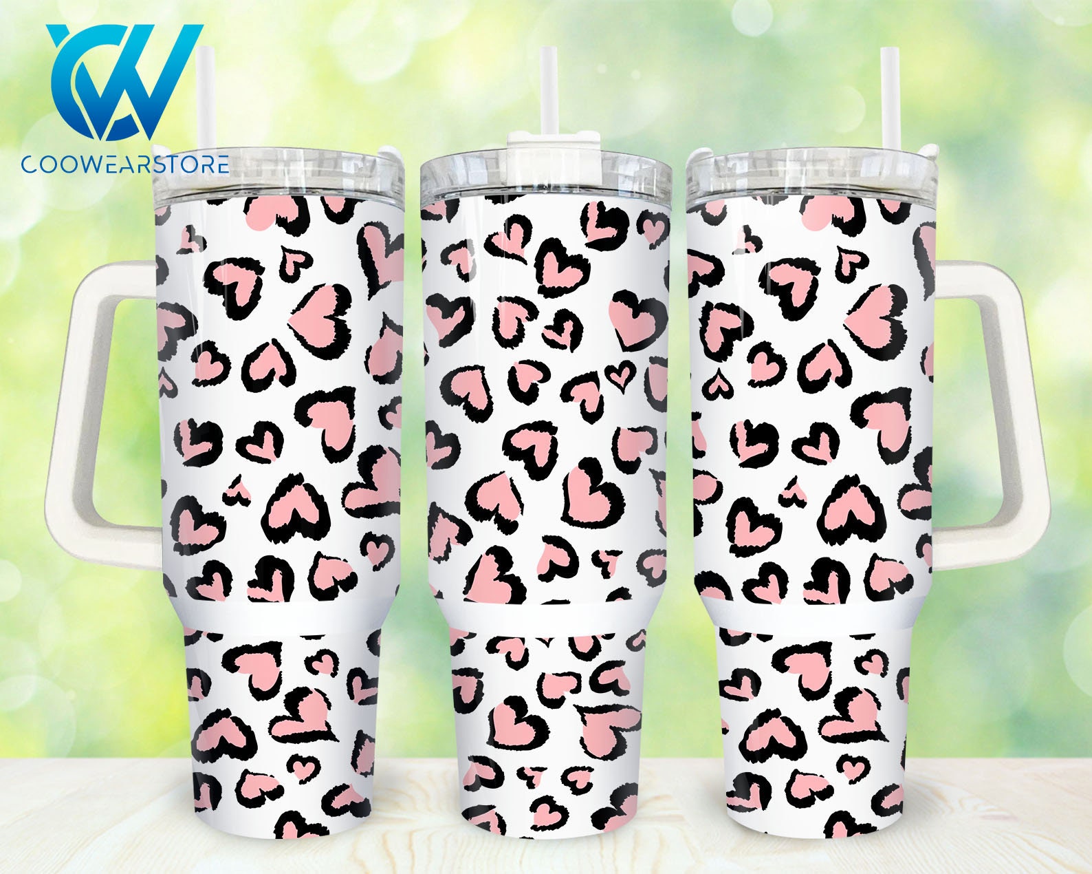 Heart Valentines Custom Stanley Cup 40 oz 30 oz Tumbler With HandleTVC2301859