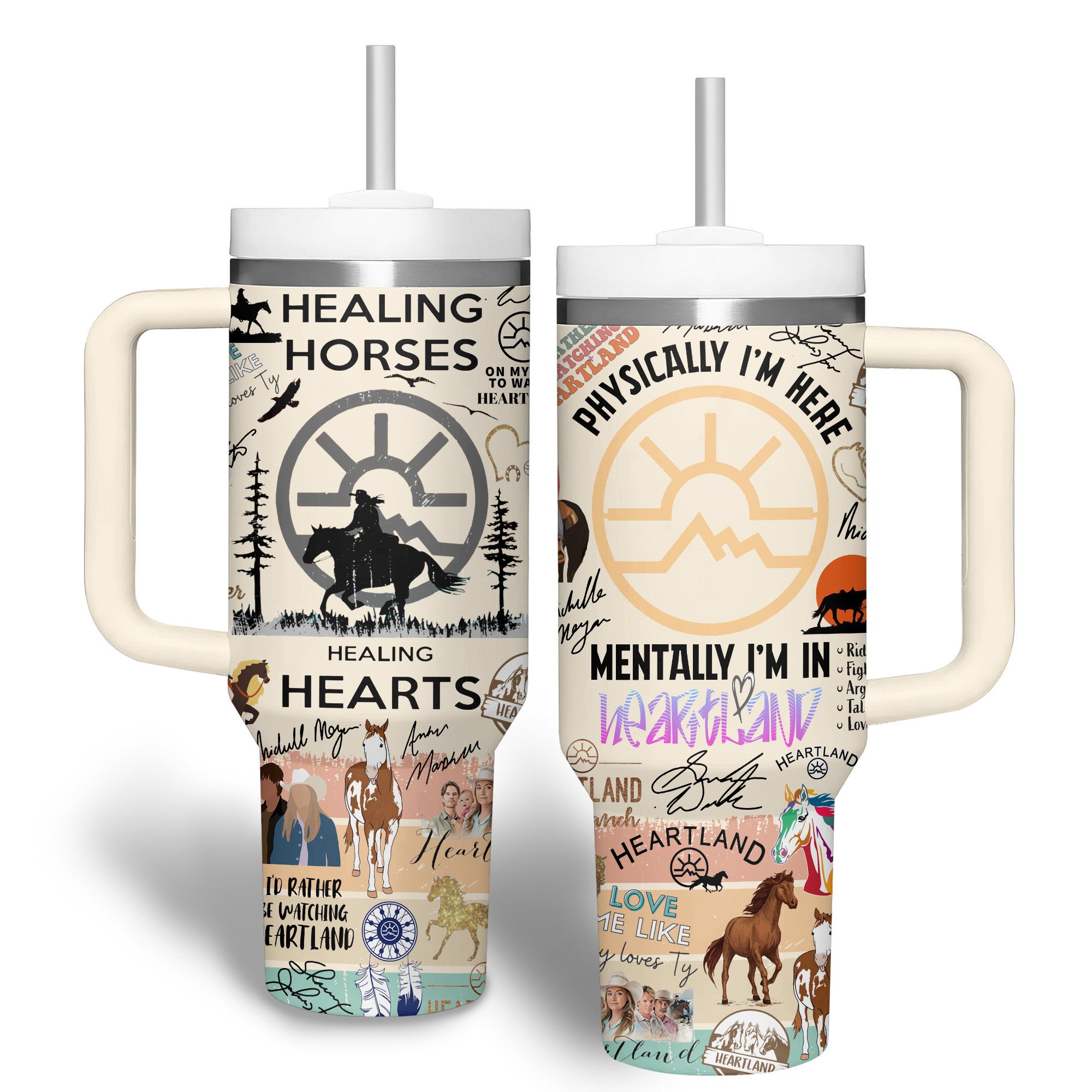 Heartland TV Series Custom Stanley Cup 40 oz 30 oz Tumbler With HandleTVC2301515