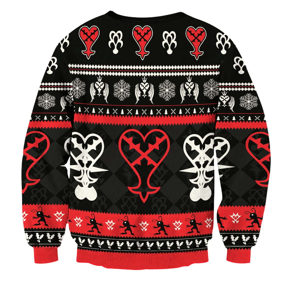 Heartless Christmas V2 Ugly Christmas Sweater Adult 3D Funny Matching for family - Image 3