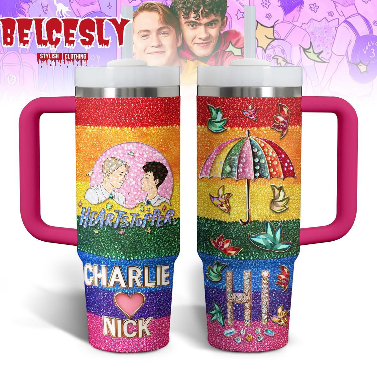 Heartstopper Movies Custom Stanley Cup 40 oz 30 oz Tumbler With HandleTVC2301535