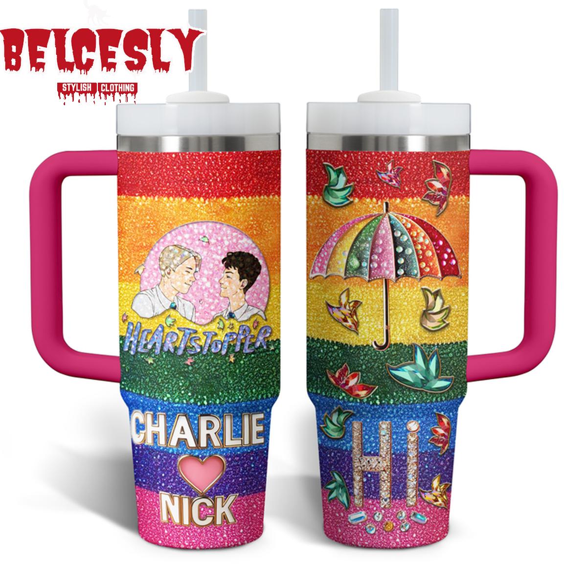 Heartstopper Movies Custom Stanley Cup 40 oz 30 oz Tumbler With HandleTVC2301535 - Image 2