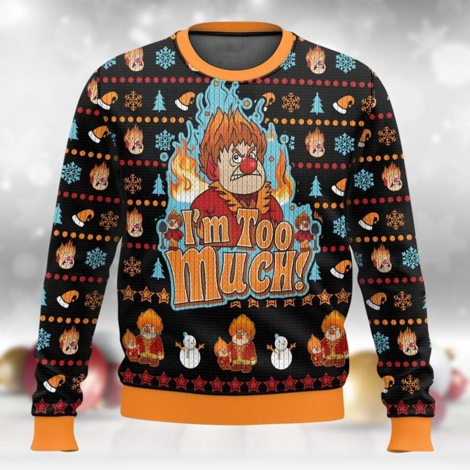 Heat Miser Ugly Christmas Sweater, The Year Without Santa Claus Movie