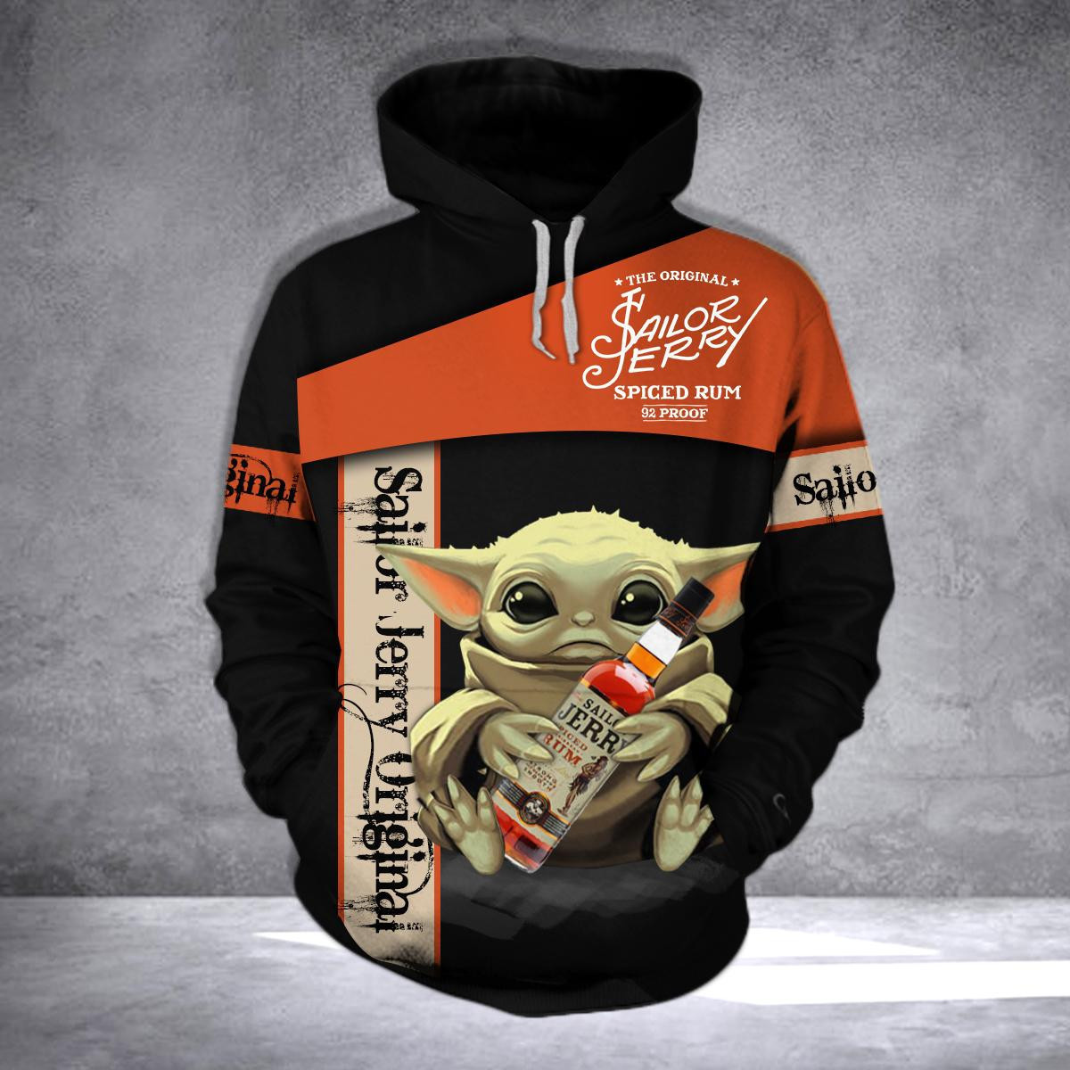 Hedradura Tequila Baby Yoda 3D All Over Print Hoodie, Zip Hoodie