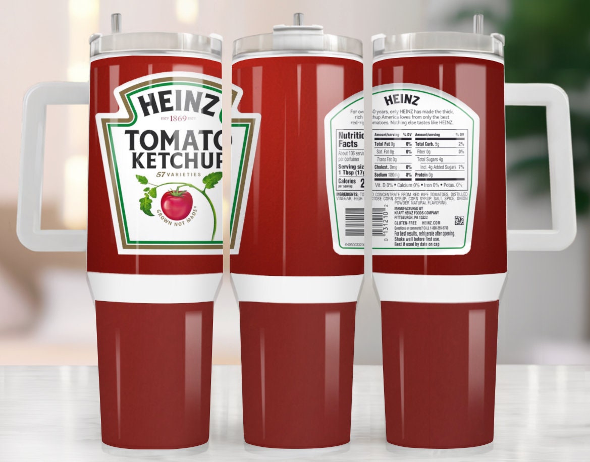 Heinz Tomato Ketchup Custom Stanley Cup 40 oz 30 oz Tumbler With HandleTVC2301972