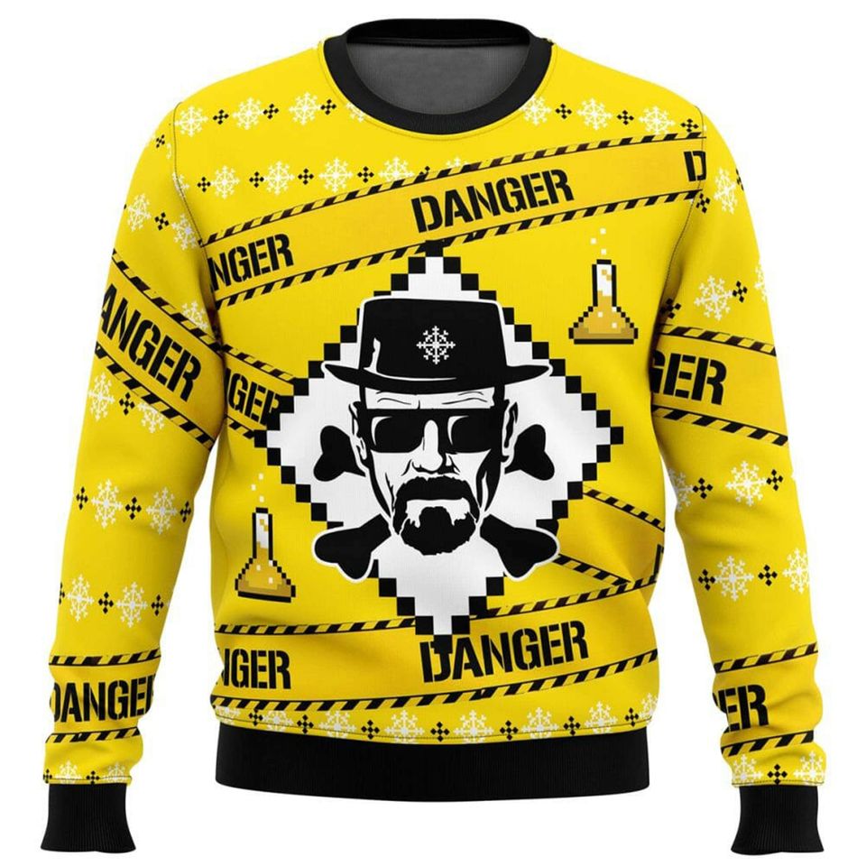 Heisenberg Breaking Bad Christmas Ugly Christmas Sweater | Heisenberg Ugly Sweater Shirt