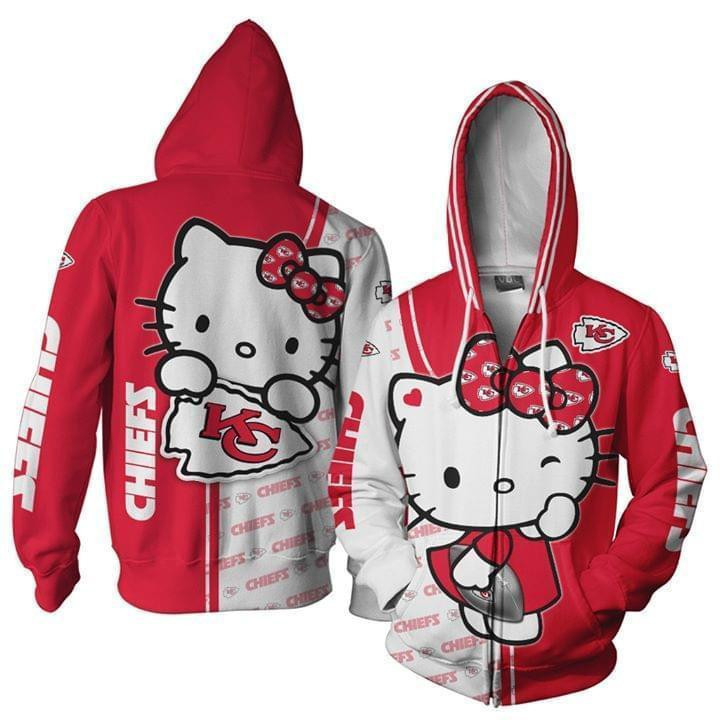 Hello Kitty 3D All Over Print Hoodie, Zip Hoodie