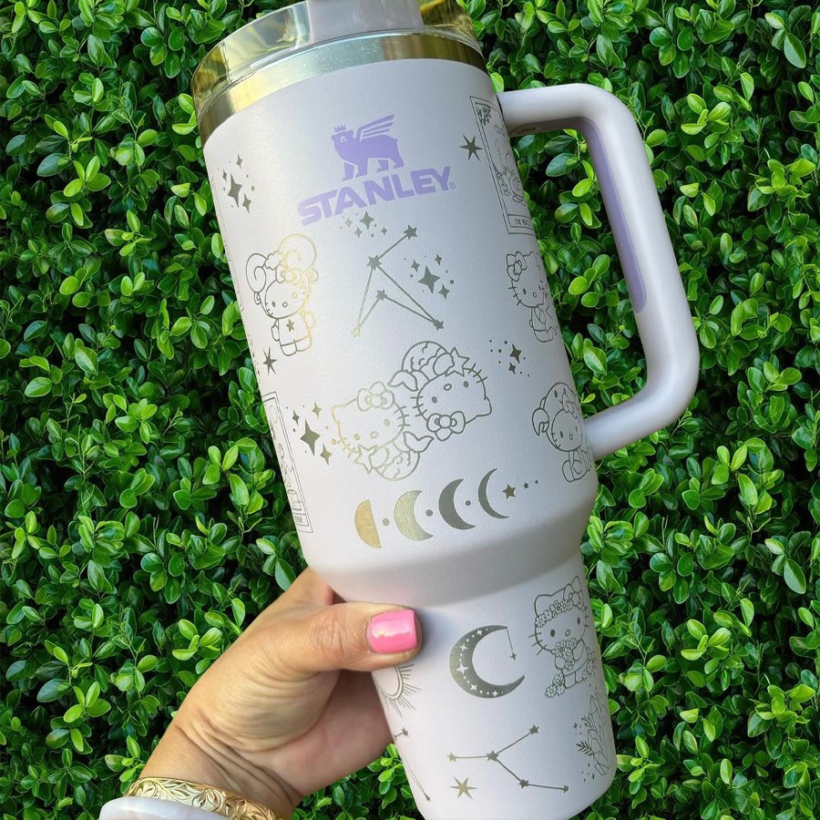 Hello Kitty Card Cartoon Custom Stanley Cup 40 oz 30 oz Tumbler With HandleTVC2301776