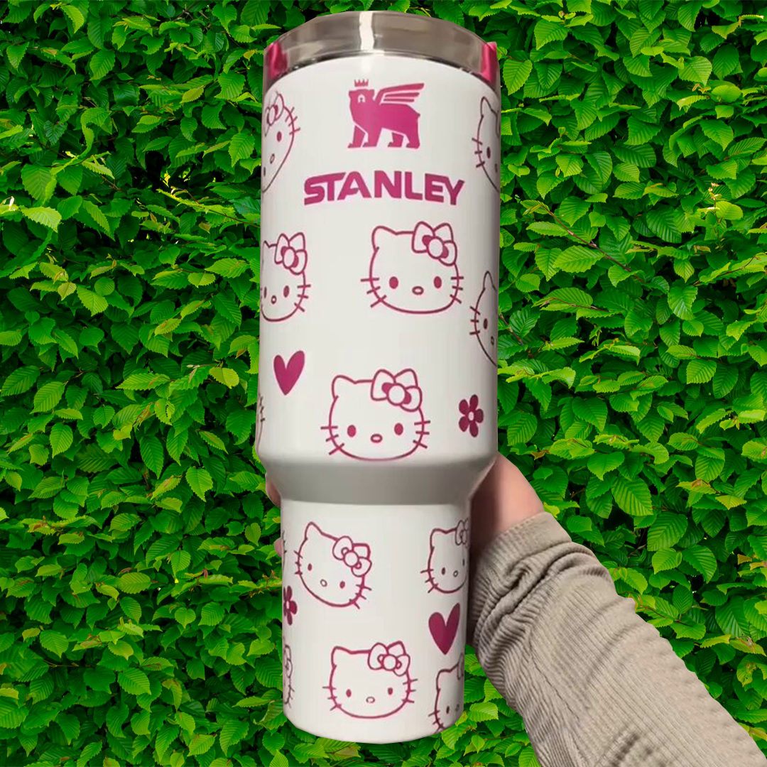 Hello Kitty Cartoon Custom Stanley Cup 40 oz 30 oz Tumbler With HandleTVC2301775