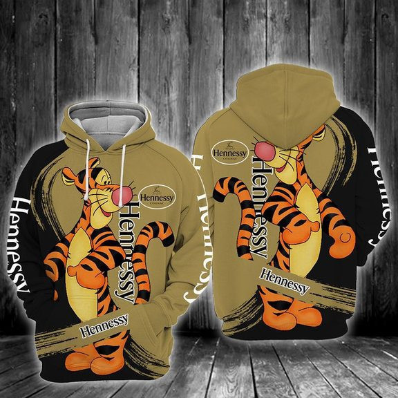 Hennessy 3D All Over Print Hoodie, Zip Hoodie