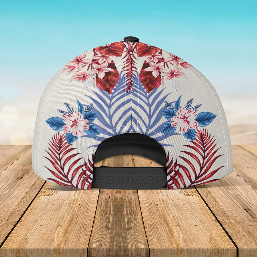 Hereford Cattle Lovers Hawaiian Hat, Hereford Cattle Cap, Cow Flower Aloha Summer Hat for Men & Women Trucker Hats Custom Hats Gifts For Men & Women