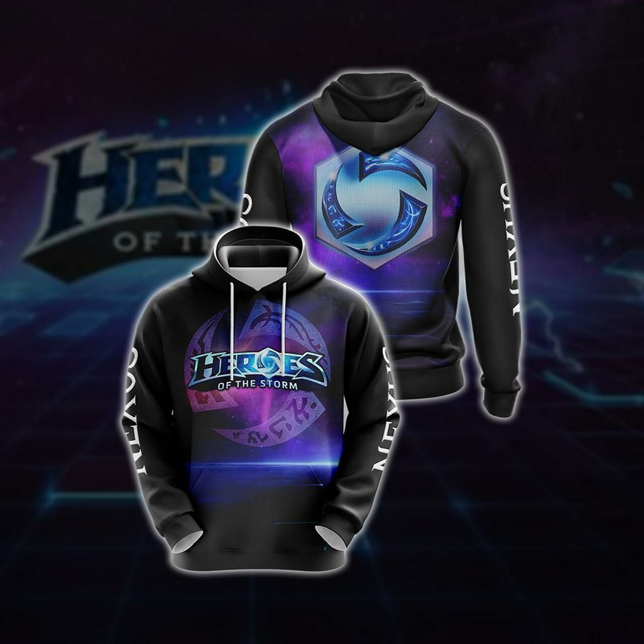 Heroes Of The Storm - Nexus 3D All Over Print Hoodie, Zip Hoodie