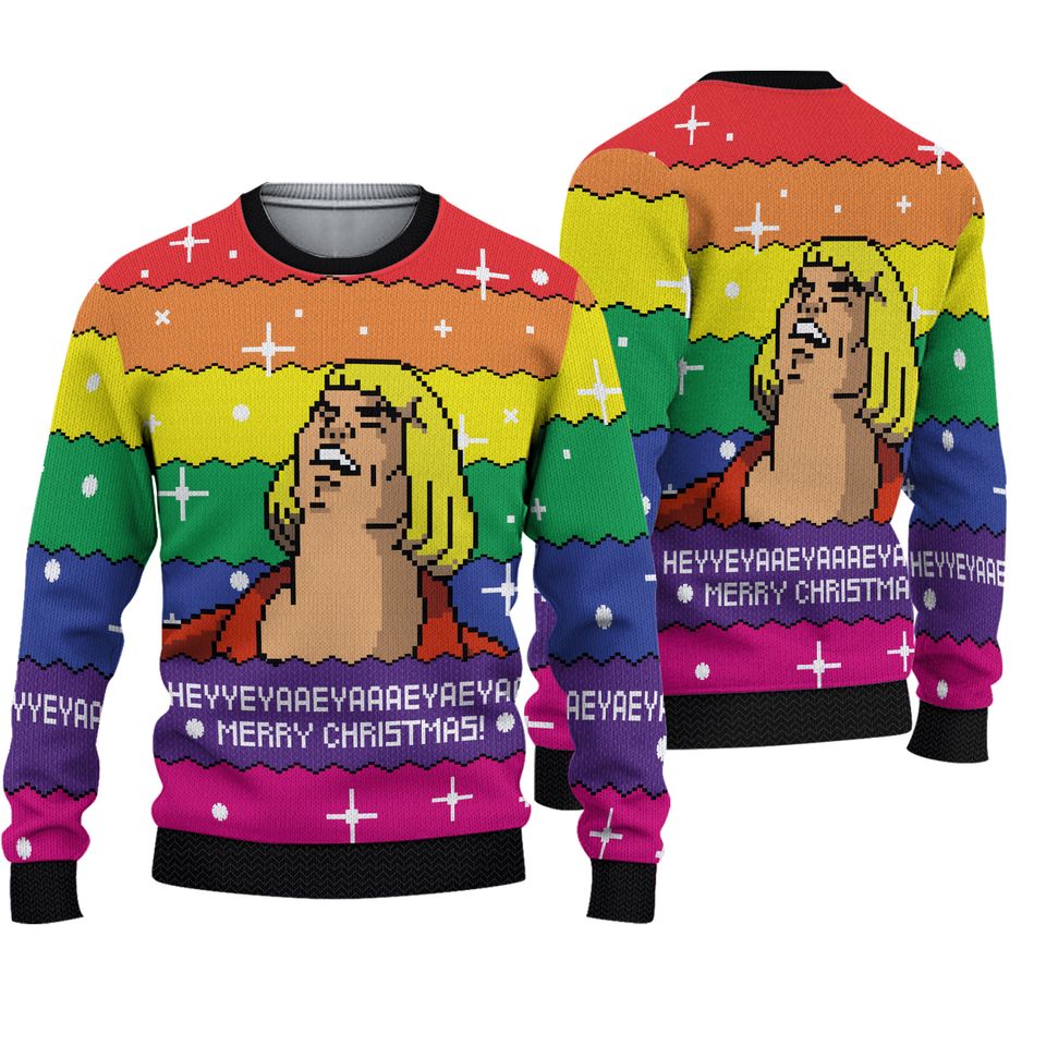 HEYYEYA HE-MAN Ugly Christmas Sweater