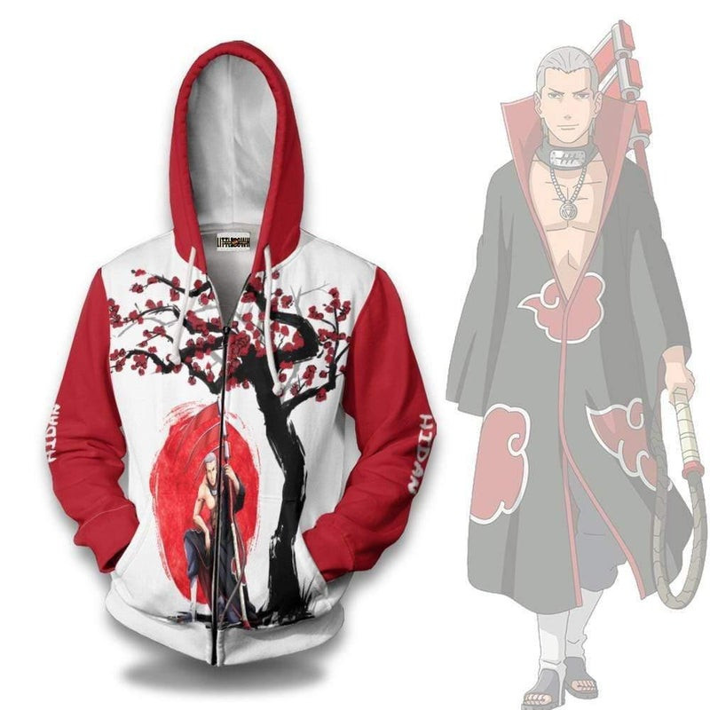 Hidan Akatsuki 3D All Over Print Hoodie, Zip Hoodie